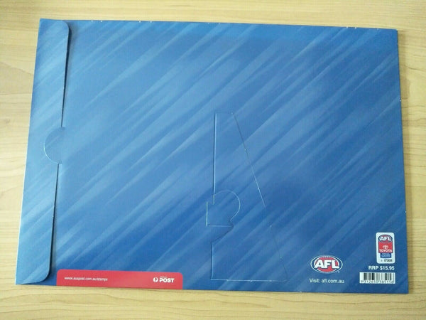 2010 Australia Post AFL Premiers Collingwood Stamp Sheet In Folder