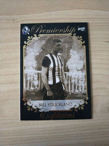 Select ESP Official AFL Collingwood Team Of The Century Bill Strickland (70)