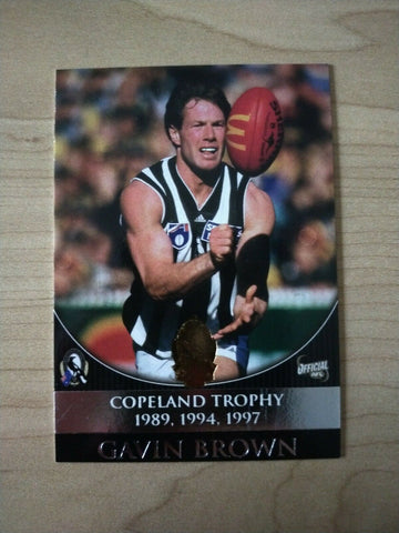 Select ESP Official AFL Collingwood Team Of The Century Gavin Brown (87)