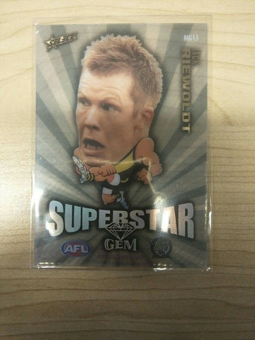 2011 Select Champions Superstar Gem Jack Riewoldt Richmond Tigers