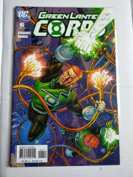 DC Comic Book Green Lantern Corps No.6 Jan 2007