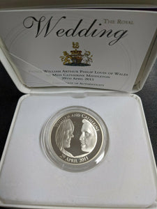Great Britian 2011 The Royal Wedding £5 Silver Coin