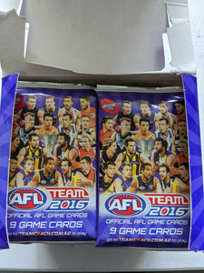 2016 10 X AFL Teamcoach Sealed Packets