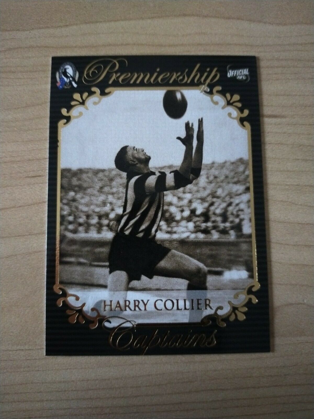 Select ESP Official AFL Collingwood Team Of The Century Harry Collier (76)