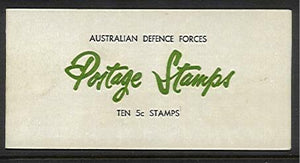 Australia SG MB2 Vietnam Military Booklet  5c QEII