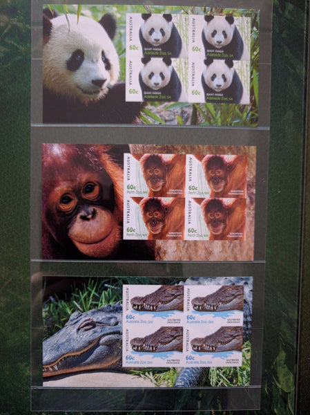 2012 Australian Zoos Minisheet Collection Limited Edition 180/500