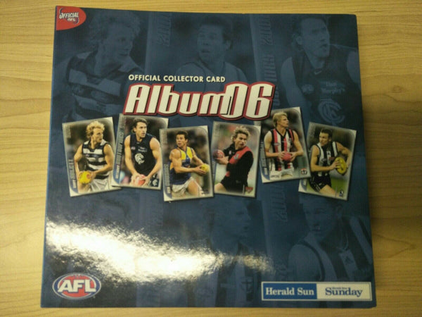2006 Herald Sun Complete Base Set In Album 198 Cards