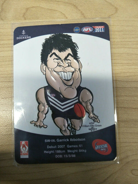 2011 Teamcoach Star Wildcard Garrick Ibbotson Fremantle SW-06