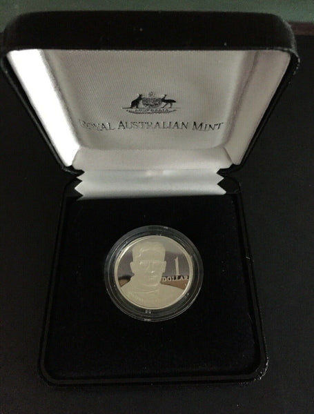 1998 Howard Florey $1 Silver  Proof Coin