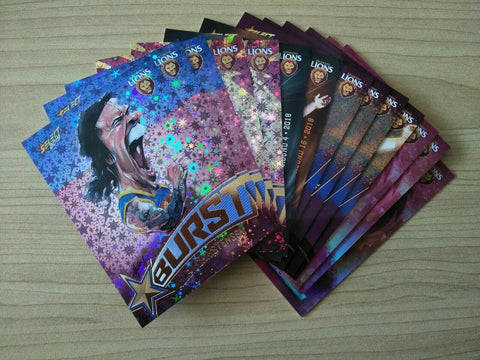 2019 AFL Select Footy Stars Brisbane Lions Inserts x14