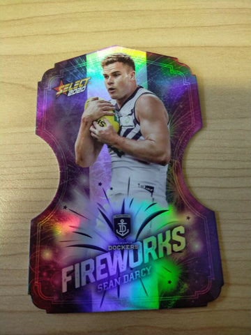 2020 Select Footy Stars Fireworks Sean Darcy Fremantle No.125/210