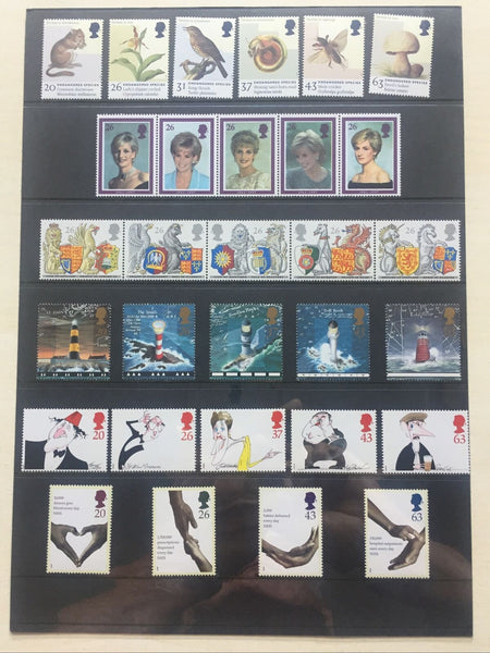 GB Great Britain 1998 Royal Mail Stamp Collectors Pack. Includes Years Issues.