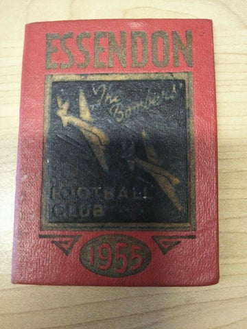 VFL 1955 Essendon Football Club Membership Season Ticket No. 3425
