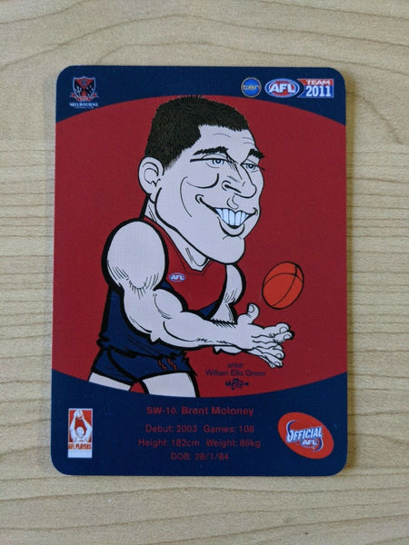 2011 Teamcoach Sample Star Wildcard SW-10 Brent Moloney Melbourne