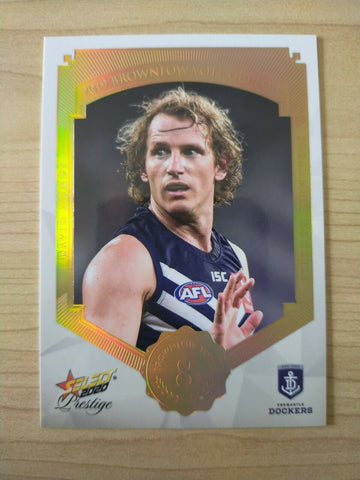 2020 Select Prestige Brownlow Vote Getters David Mundy Fremantle No. 012/80