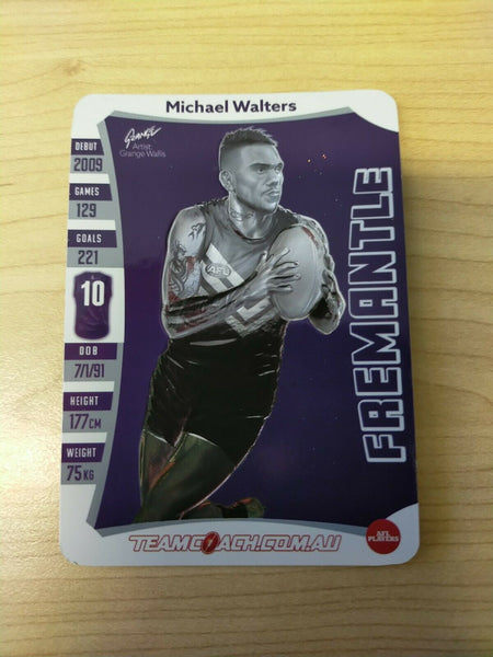 2019 Teamcoach Star Wildcard Michael Walters Fremantle SW-06