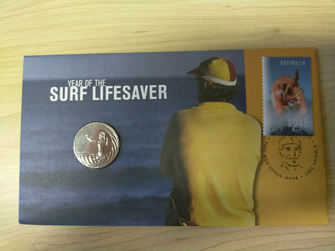 2007 Year Of The Surf Lifesaver PNC First Day Of Issue