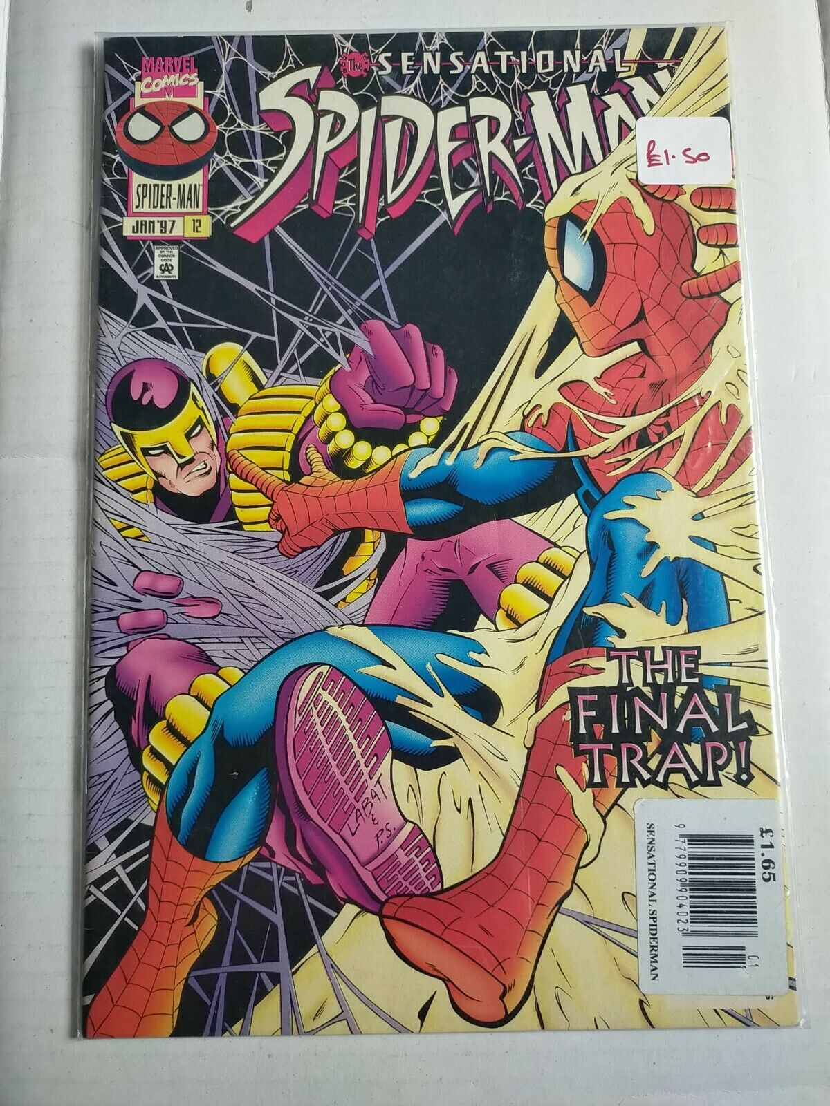Marvel 1997 #12 The Sensational Spider-Man Comic The Final Trap