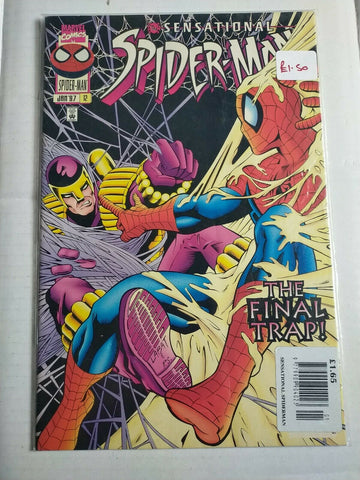 Marvel 1997 #12 The Sensational Spider-Man Comic The Final Trap