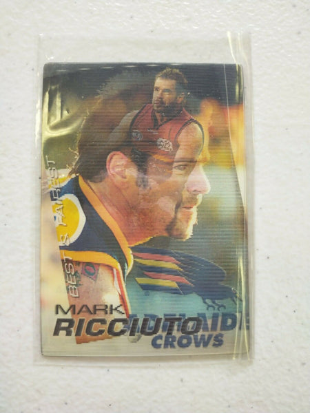 2005 Herald Sun 2D Best & Fairest Mark Ricciuto Card Adelaide