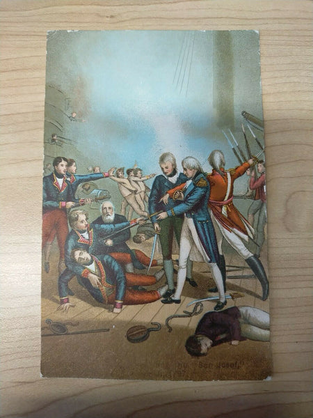London Vintage Lord Nelson Lot of 6 Postcards Battle of the Nile + Trafalgar