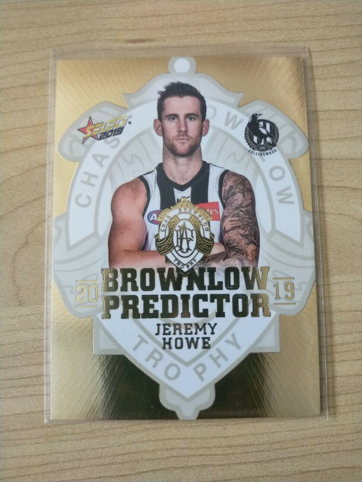 2019 Select Gold Brownlow Predictor Jeremy Howe Collingwood