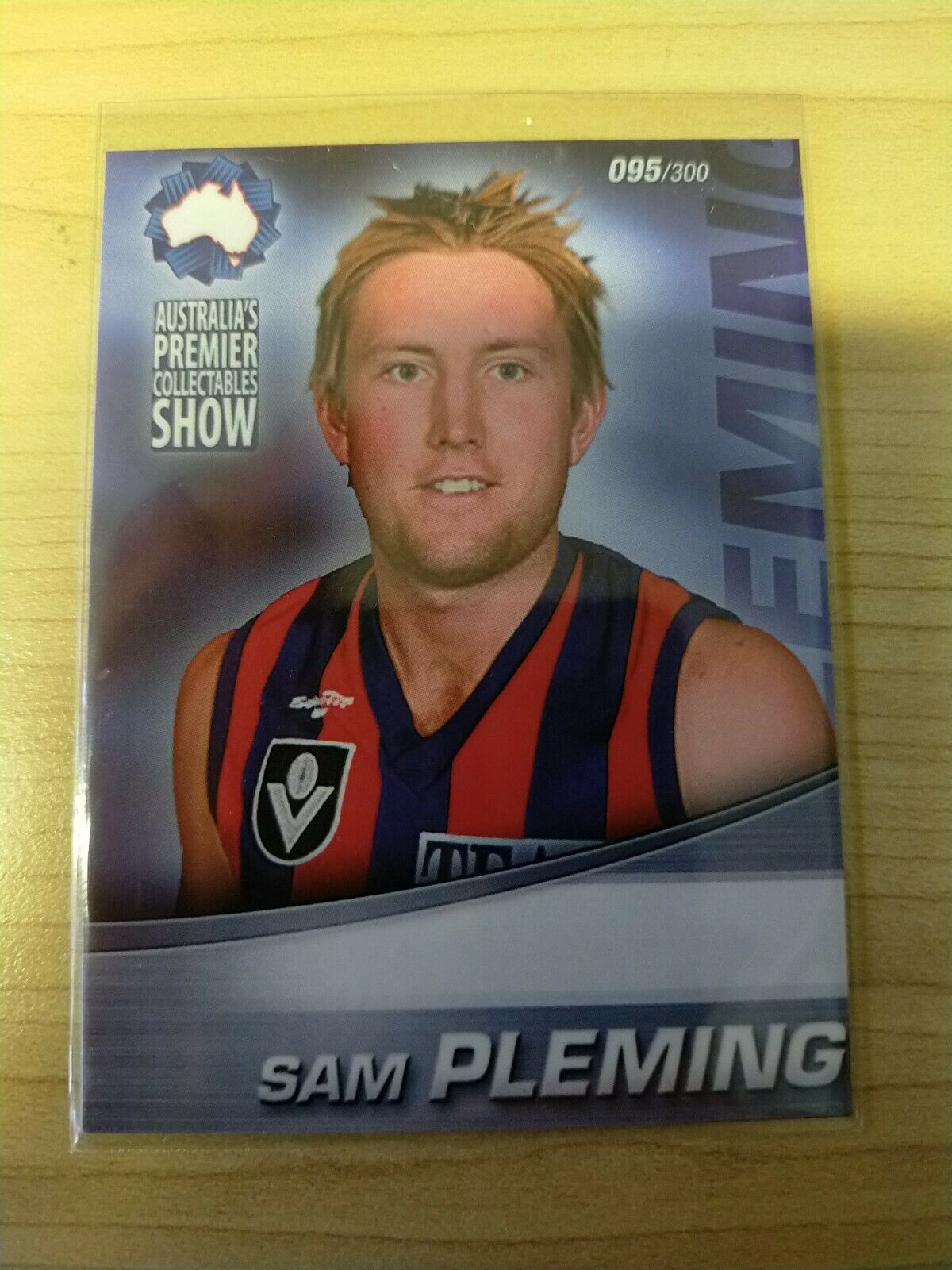 2009 Australia's Premier Collectables Show Football Card Sam Pleming 095/300