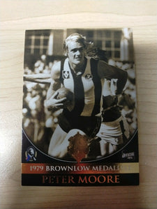 Select ESP Official AFL Collingwood Team Of The Century Peter Moore (49)