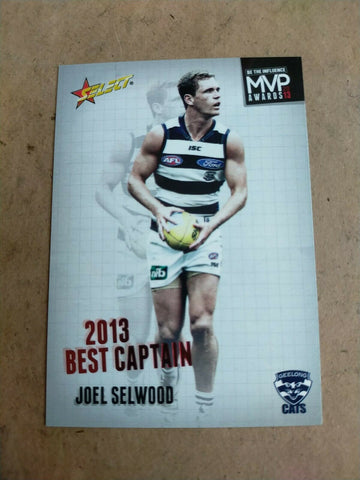 Select 2013 MVP Awards Joel Selwood Best Captain Geelong Cats