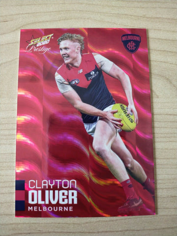 2020 Select Prestige Red Parallel Clayton Oliver Melbourne No. 017/170