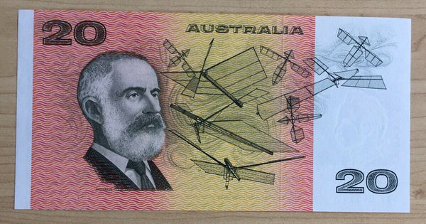 Australia 1979 $20 Knight/Stone  Gothic Serial Numbers R407a Uncirculated
