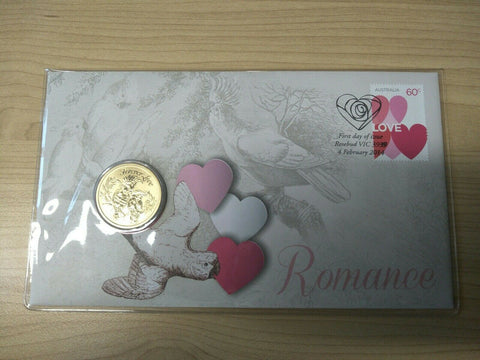 2014 $1 Australian Romance PNC 1st Day Issue