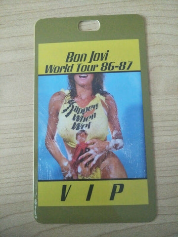 Bon Jovi VIP World Tour Vault Ticket