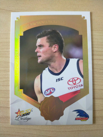 2020 Select Prestige Brownlow Vote Getters Brad Crouch Adelaide No. 044/80