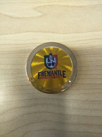 2007 AFL Topps Chipz Gold Team Logo Fremantle Dockers RARE