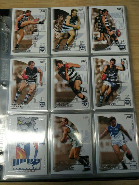 2002 AFL Select Exclusive Complete Base Set