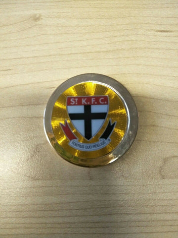 2007 AFL Topps Chipz Gold Team Logo St Kilda Saints RARE