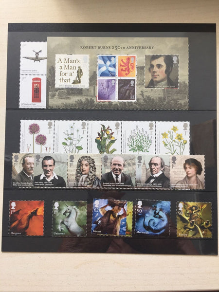 GB Great Britain 2009 Royal Mail Stamp Year Album Volume 26 Includes Years Issues.