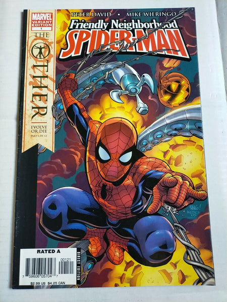 Marvel 2005 #1 Friendly Neighbourhood Spider-Man Comic The Other 1/12