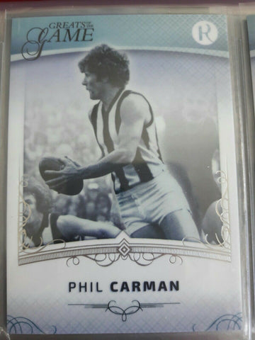 Greats Of The Game Phil carman
