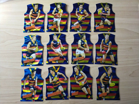 2010 Select Champions Jersey Die Cut Adelaide Team Set Of 12 Cards