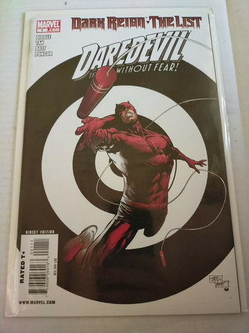 Marvel 2009 No.1 Daredevil The Man Without Fear Dark Reign The List Comic