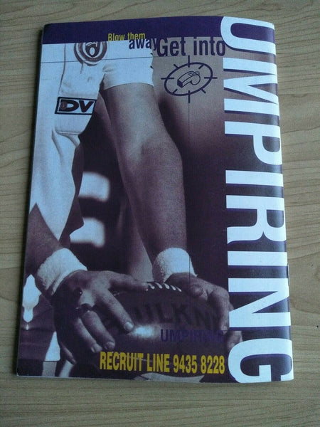 2004 14 August Diamond Valley Football League Football Record Vol. 48, No. 18