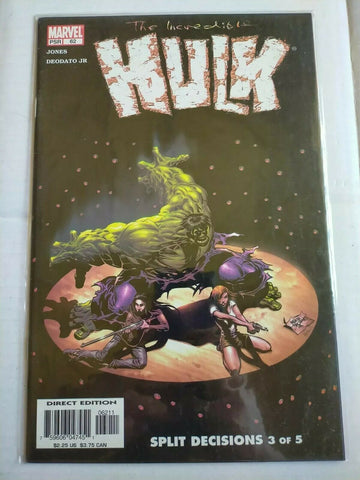 Marvel 62 2003 The Incredible Hulk Comic Split Decisions 3 of 5