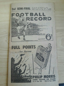 VFL 1957 Sept 7th 2nd Semi Final Melbourne vs Essendon Football Record