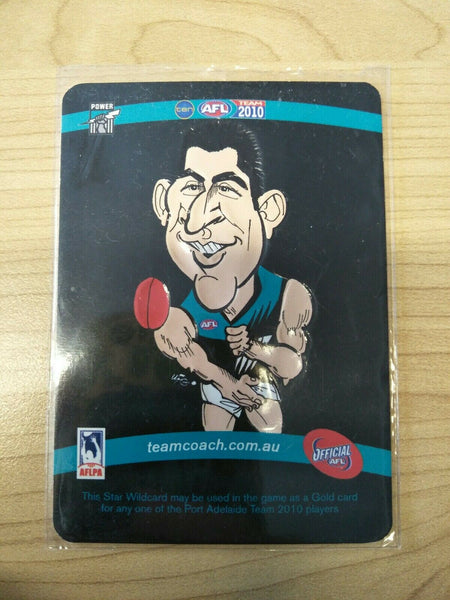 2010 Teamcoach Star Wildcard Domenic Cassisi Port Adelaide SW-11