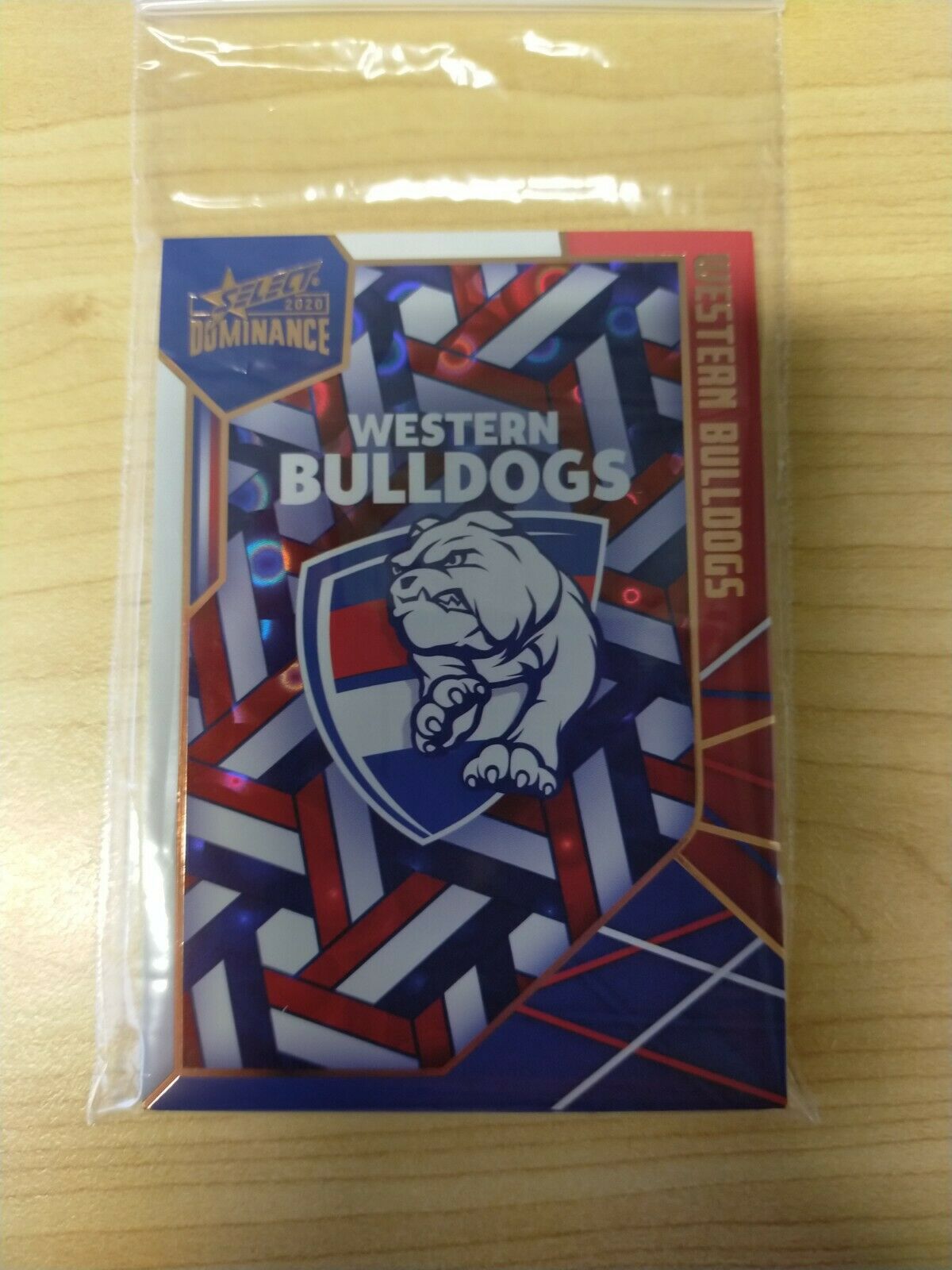 2020 AFL Select Dominance Holographic Parallel Team Set Western Bulldogs