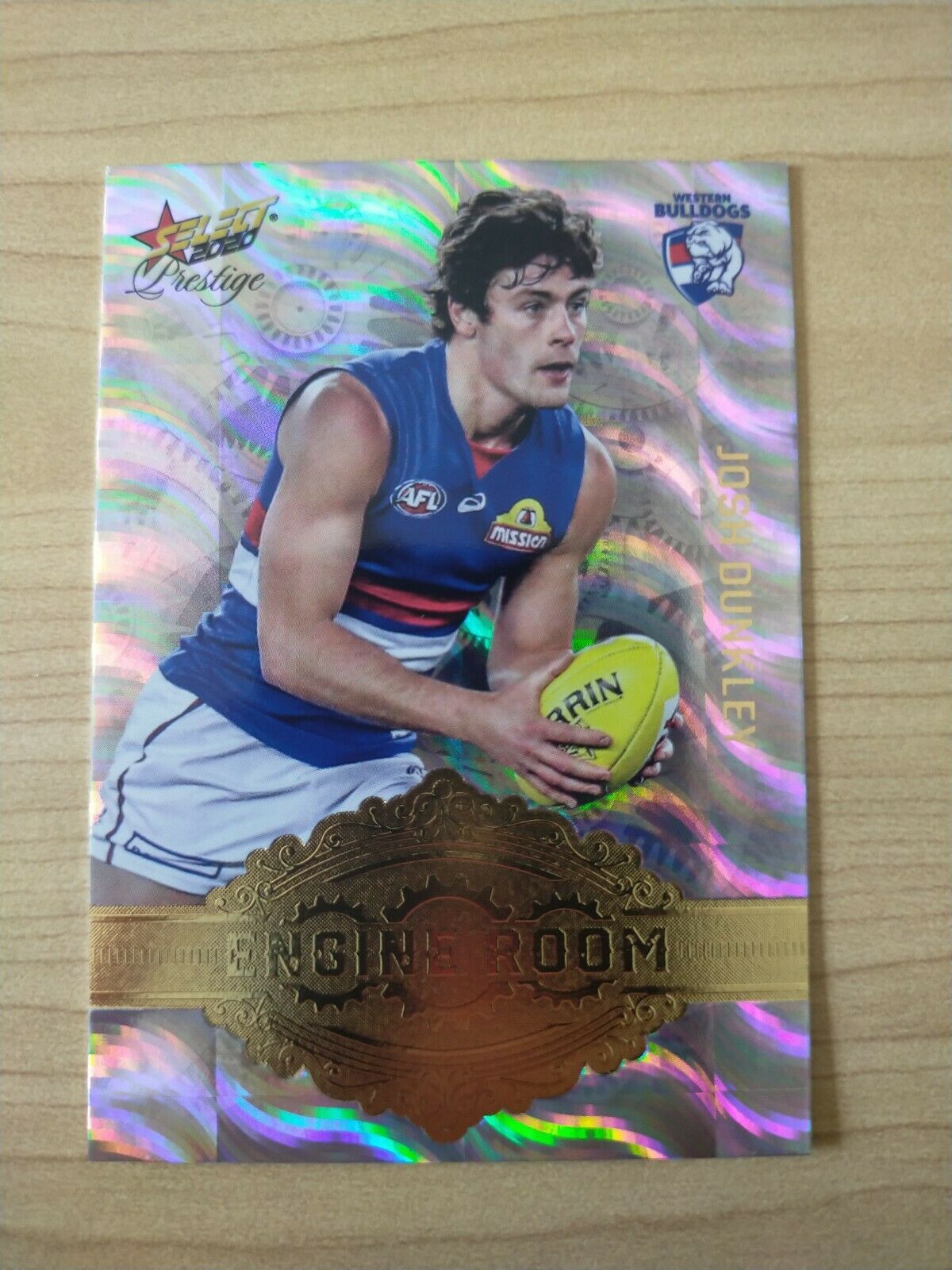 2020 Select Prestige Engine Room Josh Dunkley Western Bulldogs No. 071/120