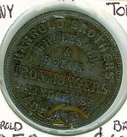 Australia Penny Token - Harrold Brothers R186