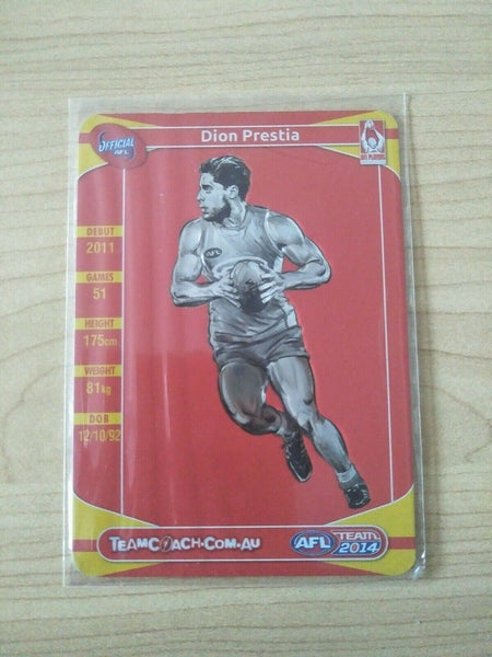 2014 Teamcoach Star Wildcard Dion Prestia Gold Coast Suns SW-08